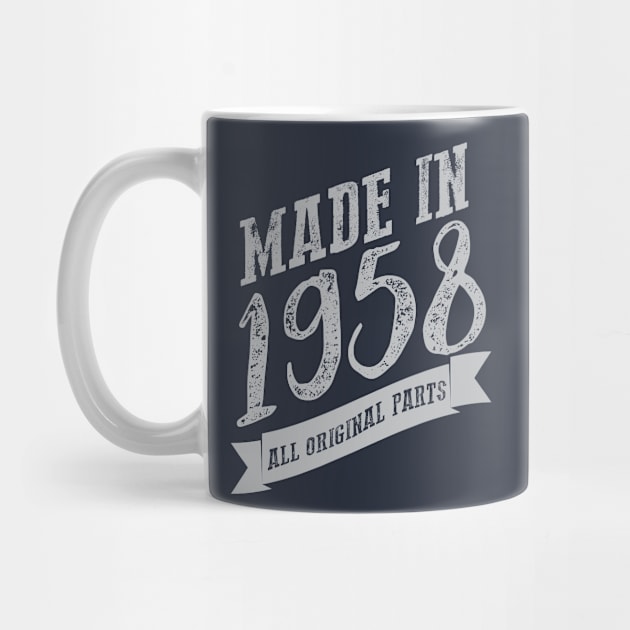 Made in 1958 all original part silver by variantees